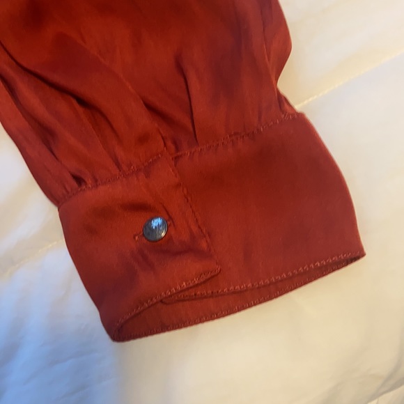 Brick Red Free People Plunge Bodysuit - Picture 7 of 8